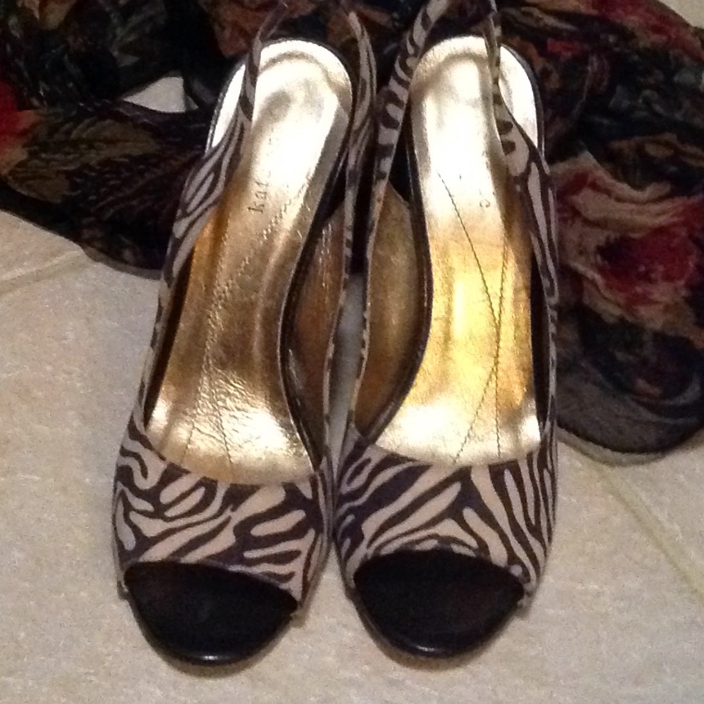Kate Spade Animal Print Sandals